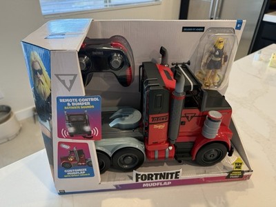 Jazwares Fortnite Mudflap Remote Control Truck Red Black with Relaxed Fit Jonesy