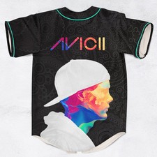 Avicii Rave Baseball Jersey for EDM