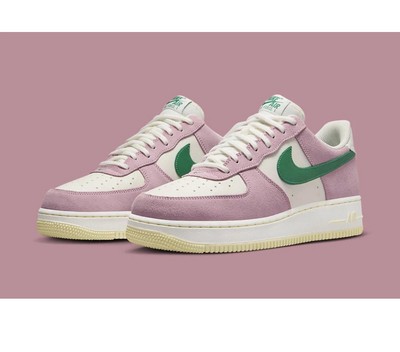 Nike Air Force 1 '07 LV8 Low Back 9 Soft Pink Nby FV9346-100 Mens Size 14