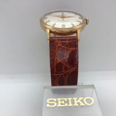 w2365] SEIKO J14003 Power reserve indicator Automatic Overhauled