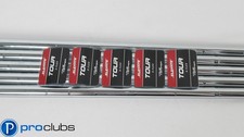 NEW TRUE TEMPER ELEVATE TOUR X-FLEX STEEL IRON SHAFTS 6-PW .355 416822