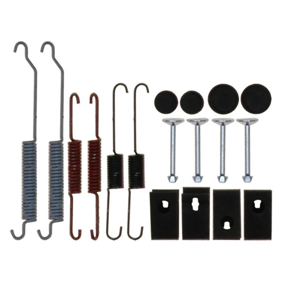 Rear Kit Brake Drums & Brake Shoes Hardware Kit For 2014-2016 Ford Fiesta - Image 2 of 4