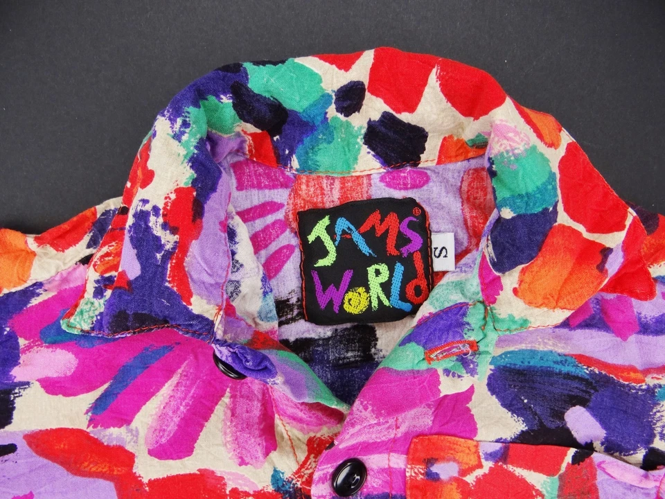 VTG Jams World  Boys Surf Line Hawaii Camp Shirt  Size S - Image 2 of 3