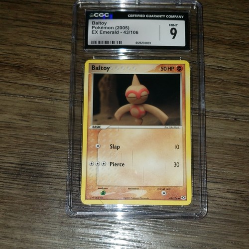 Baltoy graded CGC 9 for sale on eBay