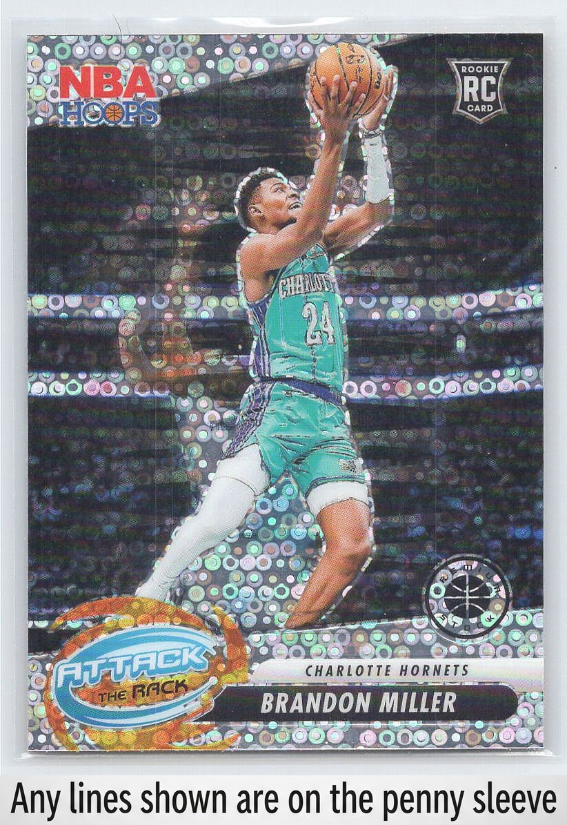 Brandon Miller 2023-24 Hoops Premium Stock Disco Prizm Hornets