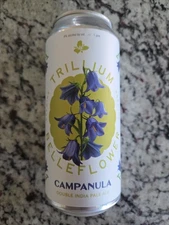 Trillium Brewing x Bellflower -  Actual Empty Beer Can - Campanula