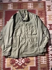 Vintage US Army M-65 THRASHED Field Jacket Military OG-107 Vietnam Era XL (READ)