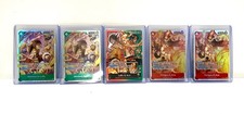 Lot Of 5 LUFFY ACE ST30 Starter Deck One Piece Card Game Foil SR Holo