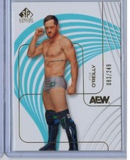 2025 UPPER DECK AEW SP SIGNATURE EDITION KYLE O'REILLY 83/249 LIGHT BLUE #54