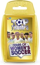 Top Trumps Card Game Stars of Womens Soccer - Family Games For Kids and Multi 