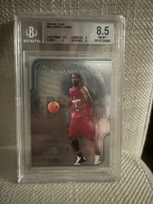 2003 Flair LeBron James #94 RC Rookie Card BGS 8.5 #/500. rookie card picture