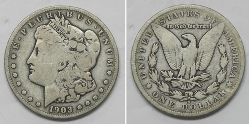 X7365  1903-S Morgan Dollar, VG