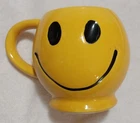 VTG McCoy Pottery Smiley Happy Face Mug Retro '70's