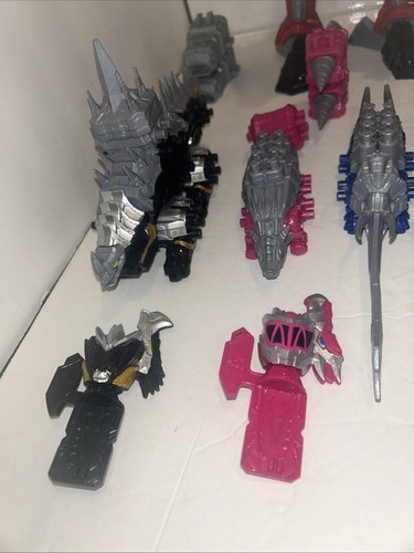 Modellino Power Rangers Dino Fury Zord Link Combinazione Megazord Hasbro Amazon - Foto 3 di 14