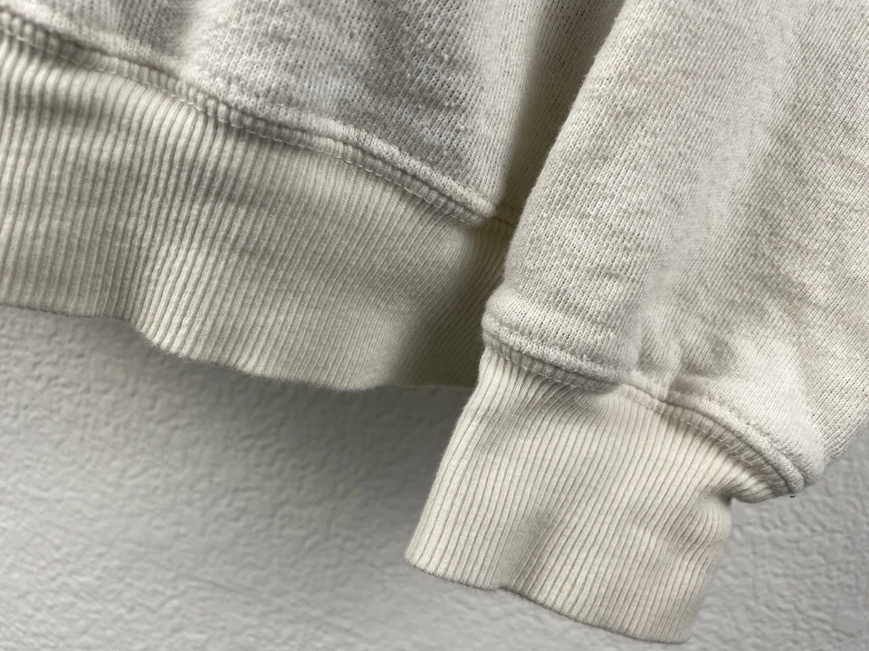 Moletom Pulôver Vintage Wildfox Couture Tamanho XS Vermelho Branco Azul Estrelas - Imagem 4 de 4