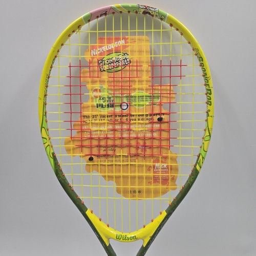 Wilson Spongebob Squarepants Tennis Racket Serve It Up Kids New - Picture 5 of 24