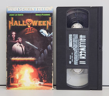 Halloween II 1981 VHS 1998 GoodTimes Widescreen RARE Alternate Box Cover