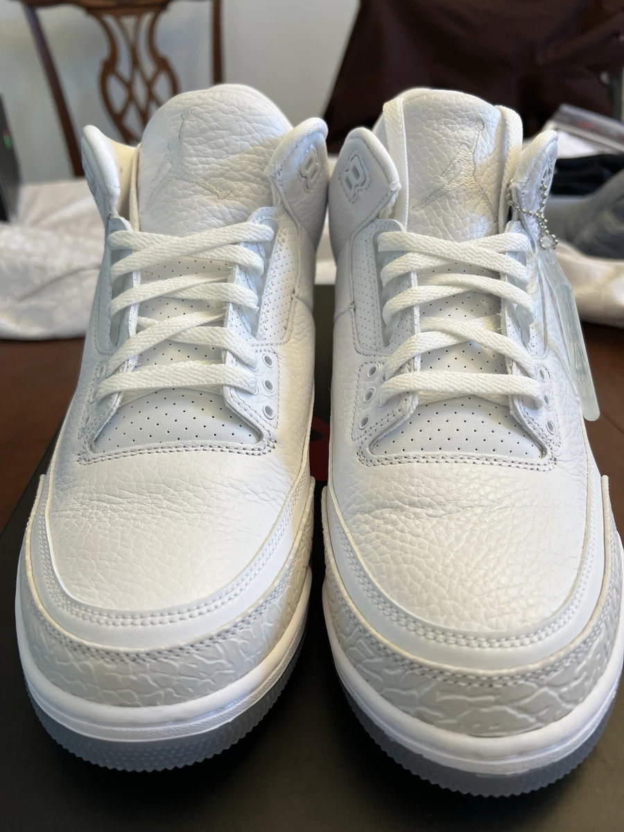 Jordan 3 Retro Triple White | eBay display picture 1