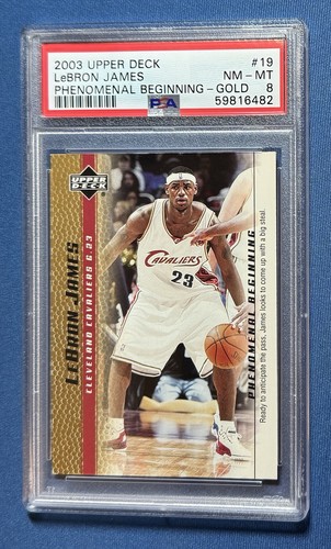 2003 LeBron James [Gold] #19
