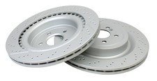 2x QUARO Bremsscheibe QD1650 f&uuml;r MERCEDES SL R231 KLASSE A217 W222 V222 X222 AMG