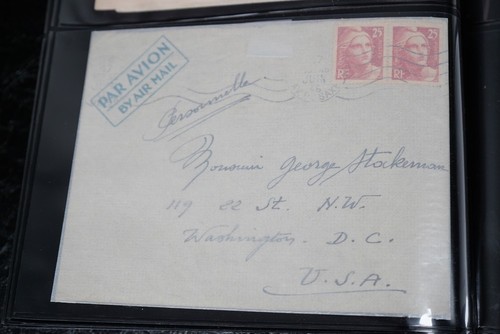 FRANCE COLLECTION OF 925+ STAMPS & 40 COVERS STORED IN RED TIMBRES ALBUM - Picture 20 of 24