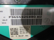 Compteur Peugeot 307