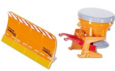 SIKU, Lame de déneigement avec épandeur de sel, échelle 1/32, SIK2058
