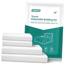King Size Bed Sheets - Disposable - 1 Pack - King Size Travel