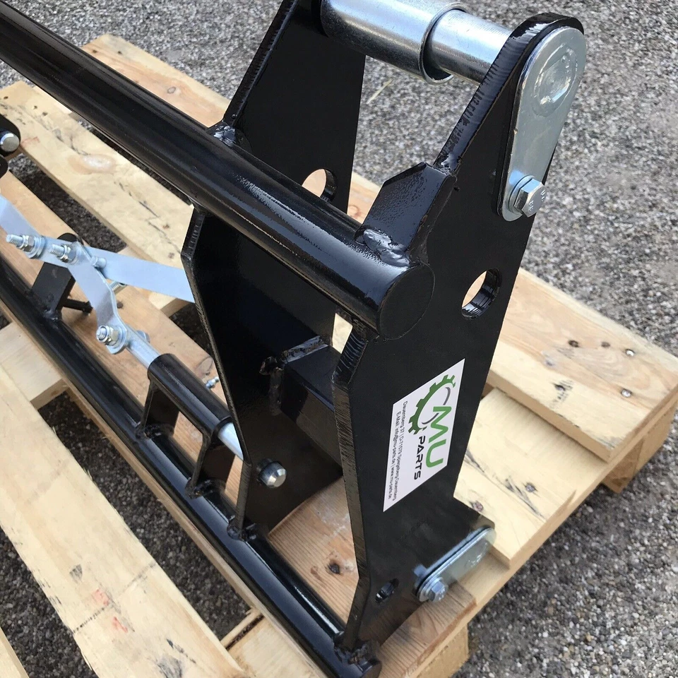 Schnellwechselrahmen Frontlader Euronorm Euroaufnahme von Klinklader auf Euro - Bild 3 von 4