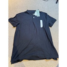 NWT Goodfellow Co. Men's YEM81 Standard Fit Short Sleeve Stretch Polo Medium M