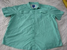 Guy Harvey Men's Fishing Vented Short Sleeve Button Up Shirt XL