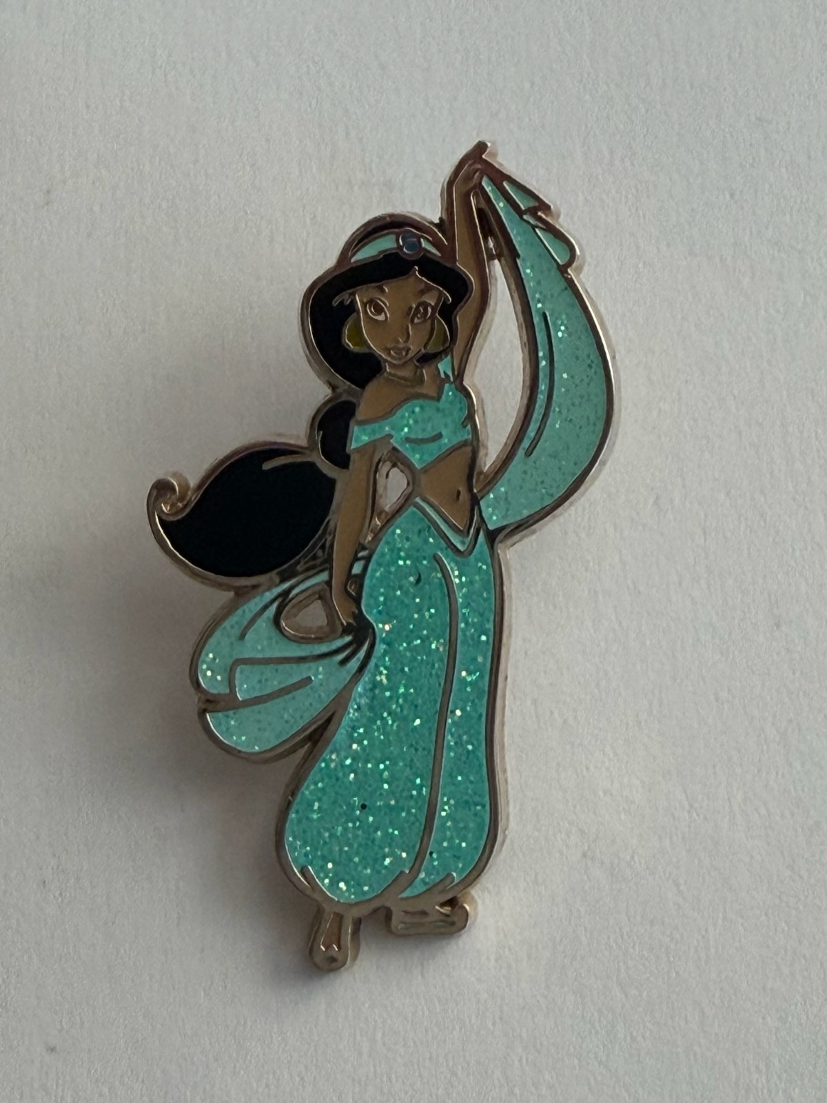 WDW - Jasmine - Aladdin Glitter Dress Dancing Scarf Disney Pin H0