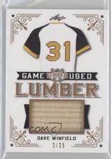 2021 Leaf Lumber Game Used Lumber 2/25 Dave Winfield #GUL-22 HOF 7wx