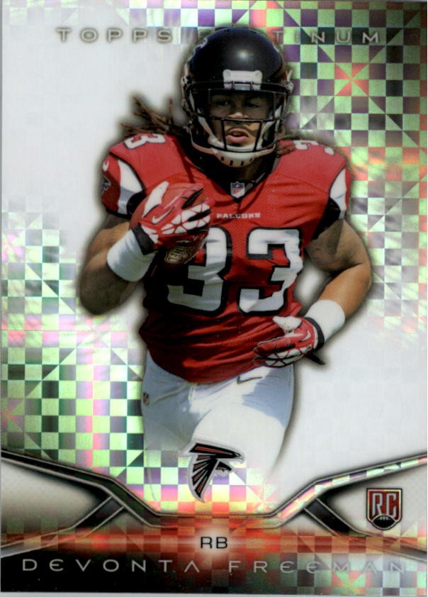 2014 Topps Platinum Xfractors #130 Devonta Freeman - FB