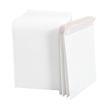 POLY BUBBLE MAILERS SHIPPING MAILING PADDED BAGS ENVELOPES SELF SEAL WHITE