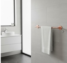 VitrA TOWEL HOLDER IN copper. 500mm. RRP £133. New And Boxed.