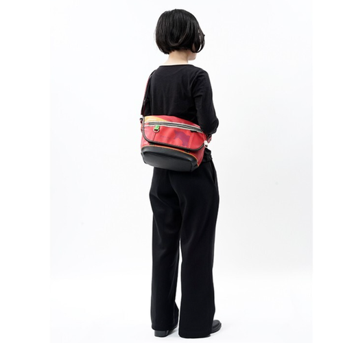 EVANGELION STORE x MOUSTACHE Flap Shoulder w/Pouch Synthetic Leather JAPAN PSL - Picture 17 of 82