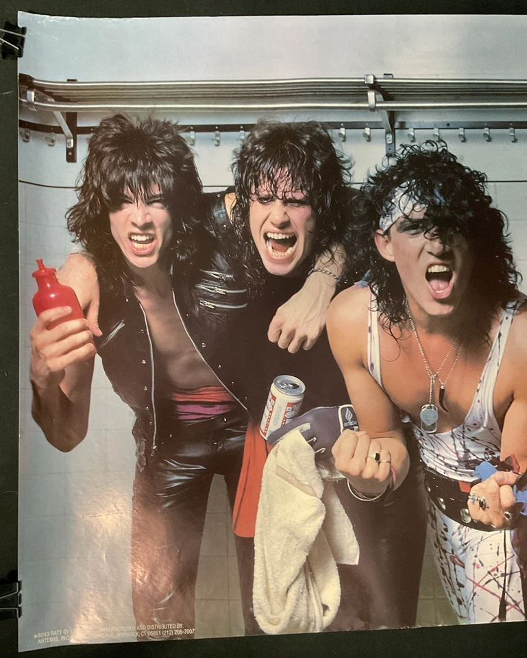 "Póster RATT - Vintage 1984 MUY RARO - #8093 - 24"" X 35 1/2""" Foto 3 de 4