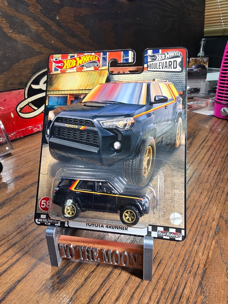 Hot Wheels Toyota 4Runner #58 Boulevard Premium Black
