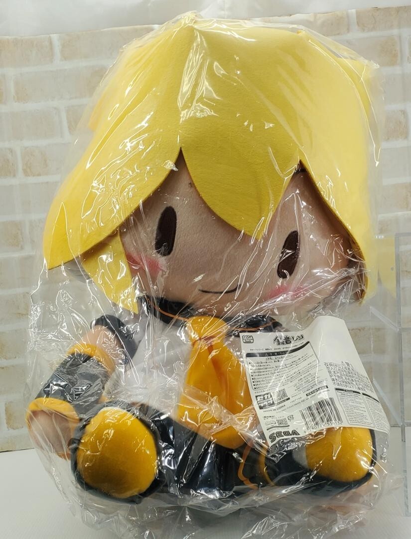 Official Sega Prize Big jumbo fluffy stuffed toy Kagamine Len w