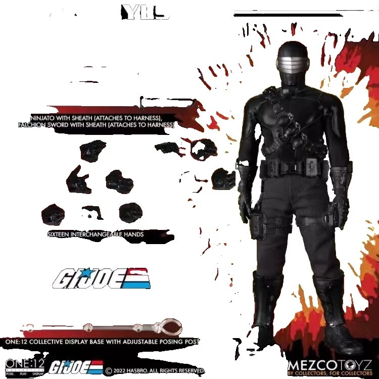 Snake Eyes PVC Action Action Figures