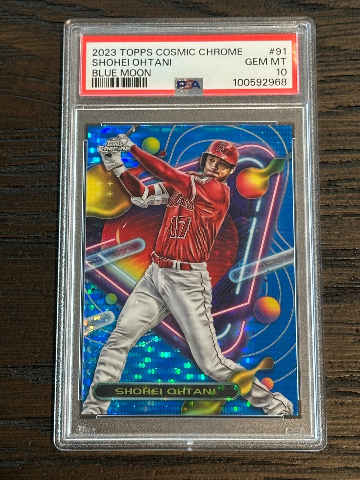 Shohei Ohtani trading card