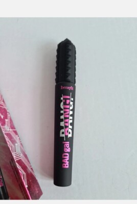 Benefit Badgal Bang PITCH BLACK Mascara 8,5ml Full SizeVolumizing Smudge Proof  