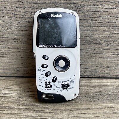 Kodak PlaySport ZX3 Waterproof Video Camera ⚠️MISSING PARTS