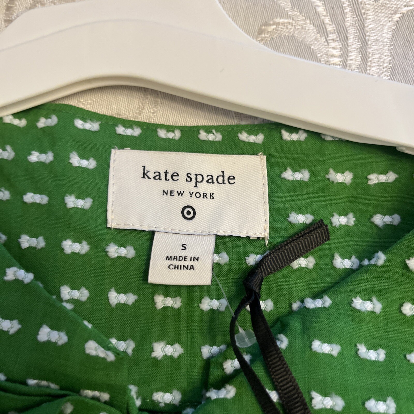 Kate Spade New York x Target Green/White Top, NWT, Sz Small Sold Out Everywhere image 3