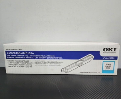OKI 44250711 Original OKI Standard Capacity Laser Toner Cartridge Cyan