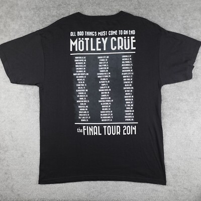 モトリークルー Tシャツ Motley Crue Final Tour 2014 Amazon.com: Mötley Crüe – 2014 Final Tour T-Shirt : Clothing