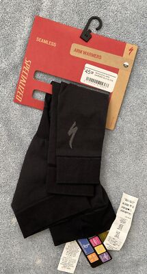 Specialized Seamless Arm Warmers Black Size XL/XXL New
