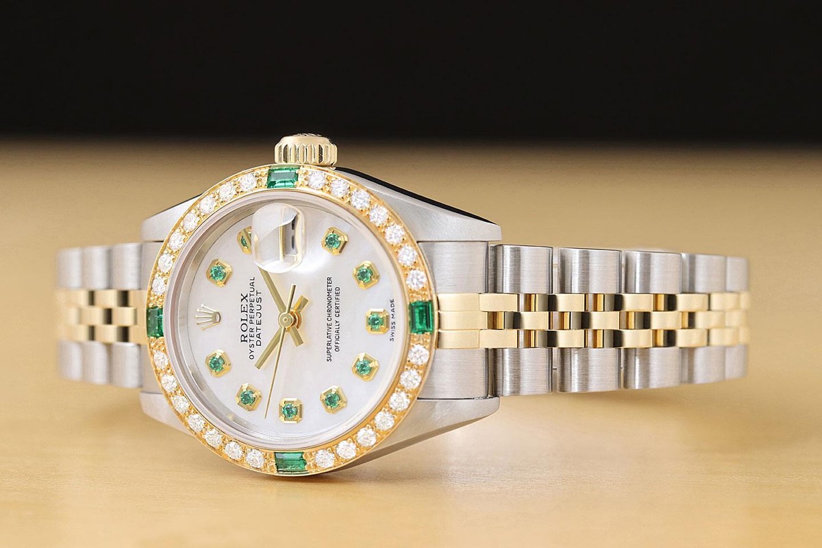 ゴリラ‼️ROLEX ロレックス　デイトジャスト79173レディース ROLEX LADY DATEJUST 79173 GOLD & STEEL 26MM CHAMPAGNE DIAL 18K