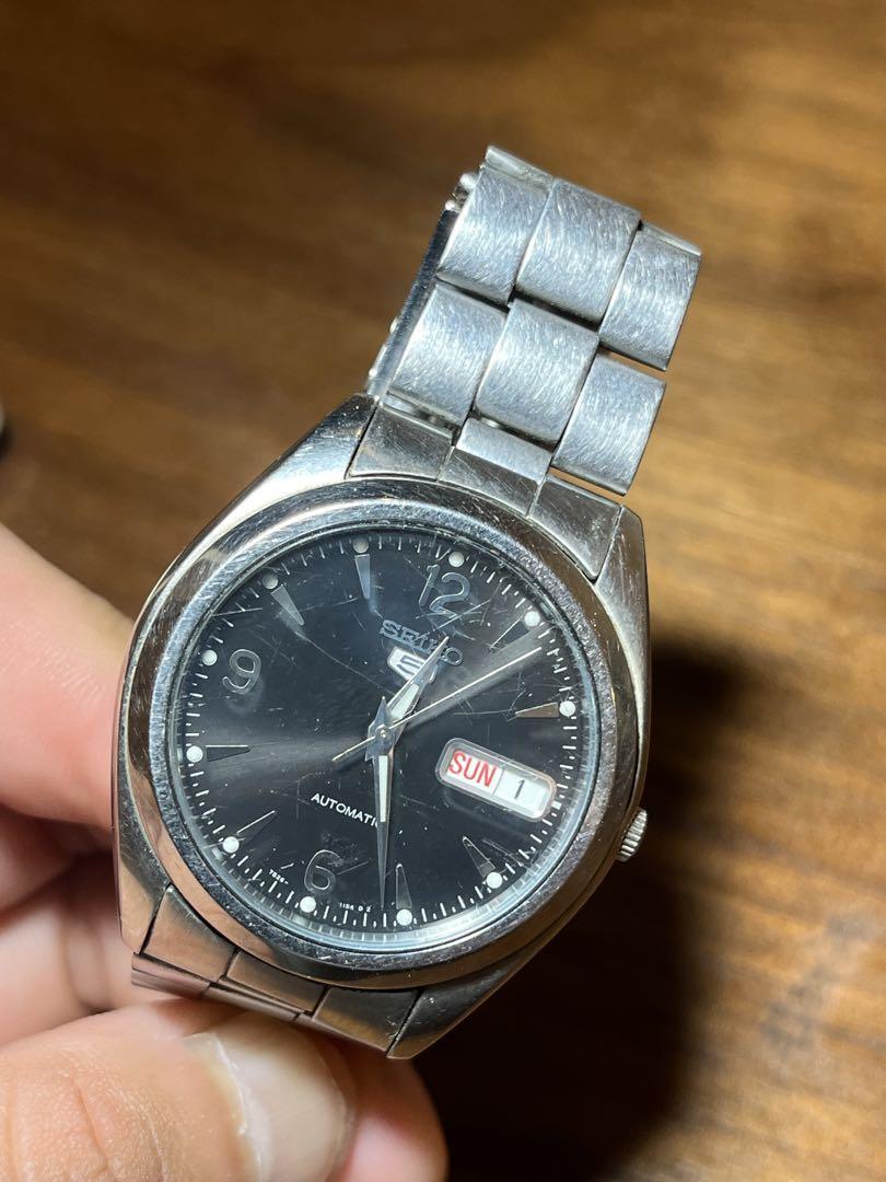 ‪[鑑定済] セイコー 5‪ メンズ 腕時計 自動巻き 7S26-0060 Seiko 5 7S26-0060 Automatic men's working item F/S WTN | eBay